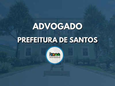 Prefeitura de Santos SP - Advogado