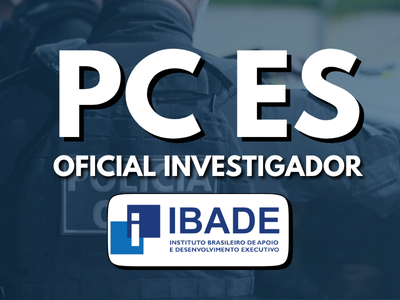 Oficial Investigador de Polícia - PC ES