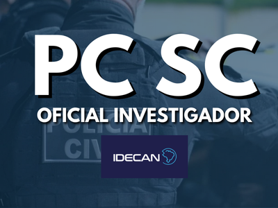 Oficial Investigador de Polícia - PC SC